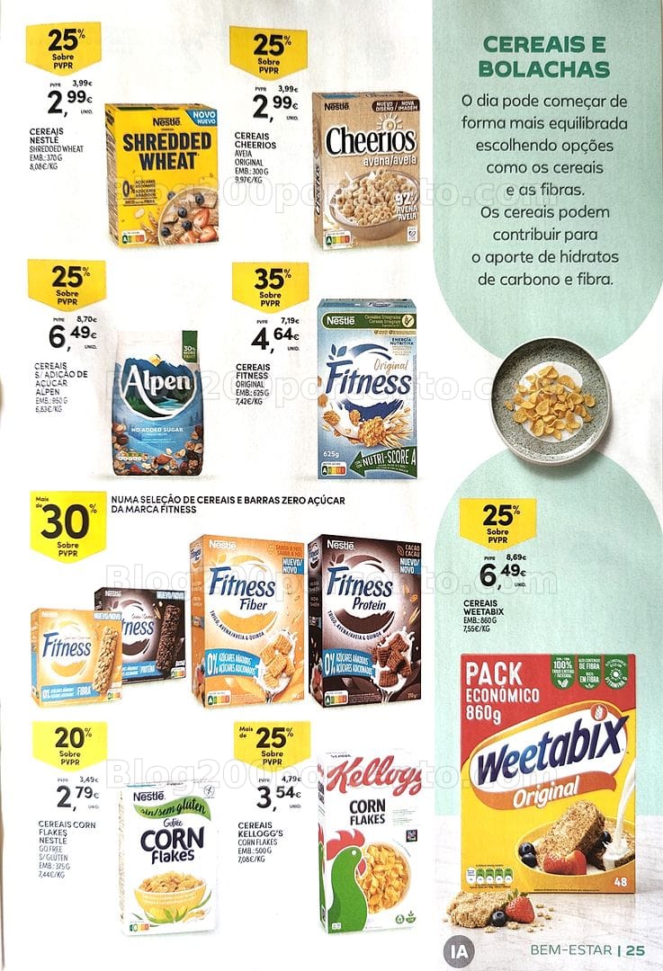 Antevisão Folheto CONTINENTE Bem-Estar Promoções de 20 outubro a 1 novembro